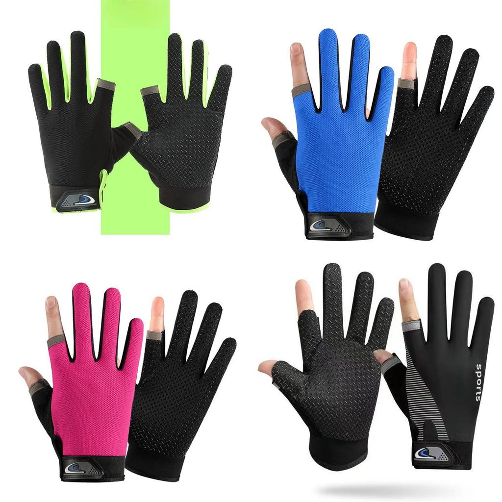 Outdoor Fishing Gloves Men With Breathable Polyester And Sun Protection For Hiking And Sports
