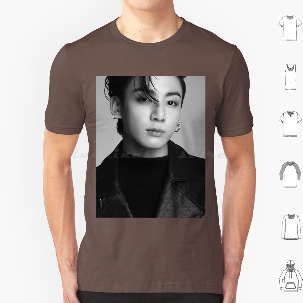 Jungkook T-Shirt Große Größe 100% Baumwolle Jungkook Suga Ästhetik Suga Namjoon Rm V Taehyung V Joonie Hobi Hoseok Jimin Jin