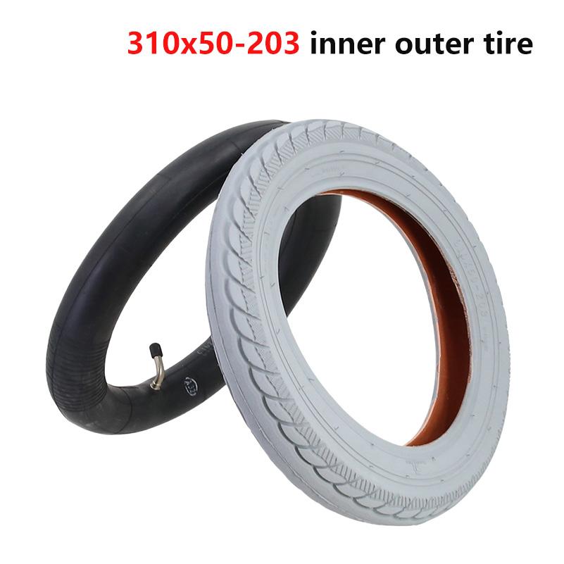 New Thickened 111x11-111 Electric Wheelchair Rear Wheel Accessories 11-inch inner and outer tubes
