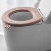 1Pc Toilet Seat Mat Soft Handheld Lift Washable EVA Universal Closestool Cushion Waterproof Four Seasons Thickened Bathroom