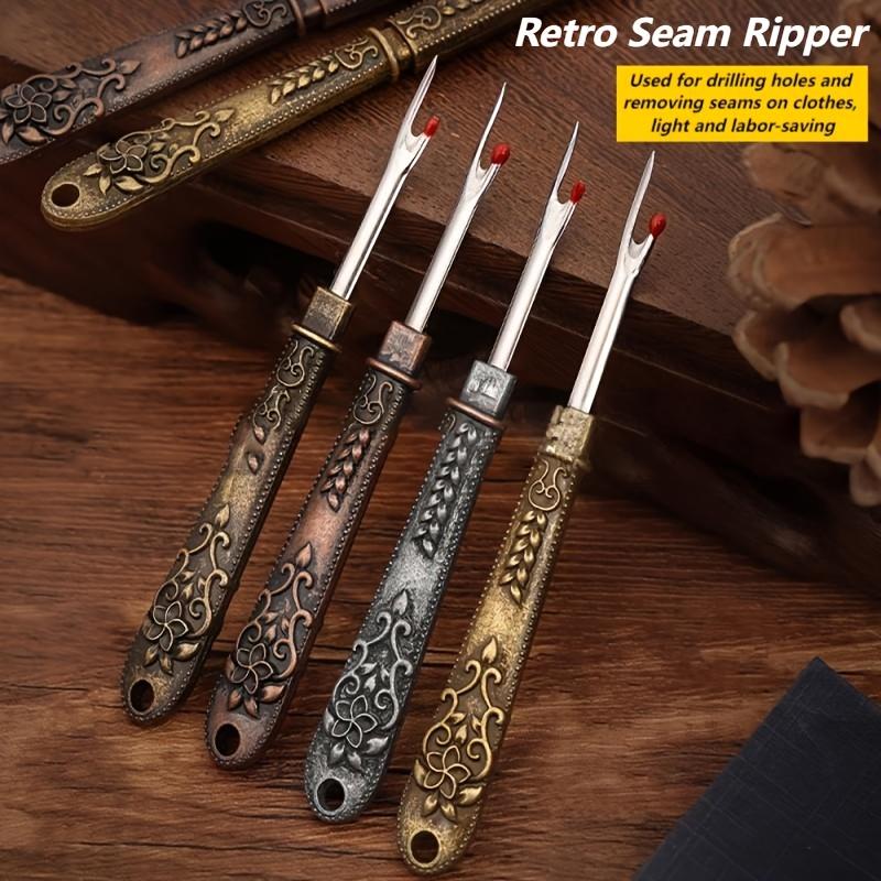 Despicător de cusături retro portabil - Instrument de mână pentru cusut și artizanat în culori multiple