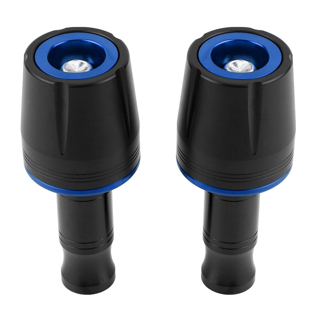 Universal Slider Frame Sliders Crash Pad Protector 10mm Screw for Kawasaki Z125 Yamaha (Blue)