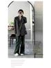 Women's High-End Grey Suit Jacket - Autumn 2025, Korean Style, Loose Casual Fit for Early Autumn