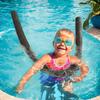 Schwimmnudeln aus schwimmendem Schaumstoff 150cm Hohl-Wasser-Schwimmstab Langlebiges Schwimmrohr Vielseitiges Trainingsgerät für Pool Kinder Erwachsene