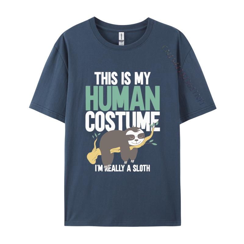 This Is My HuUnisex Costume Im Really A Sloth T Shirts Novelty Tshirt Cool T Shirt Homme Harajuku Fast Shipping