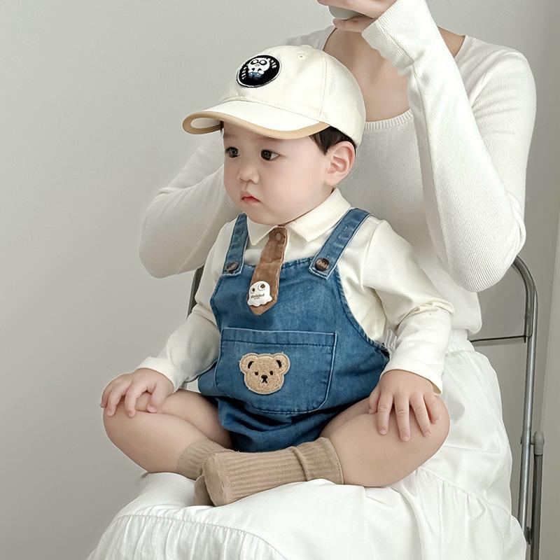 Baby Hat Spring and Autumn Thin Boy Cute Super Cute Baseball Cap Girl Sun Protection Summer Travel Baseball Cap