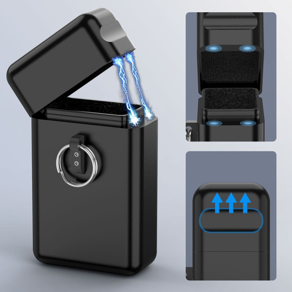 Faradayscher Käfig Tech-Protect Klr200 Metall Schlüssellos RFID Signalblocker Hülle Schwarz