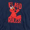 Sesame Street Unisex Adult Rules Elmo Hoodie