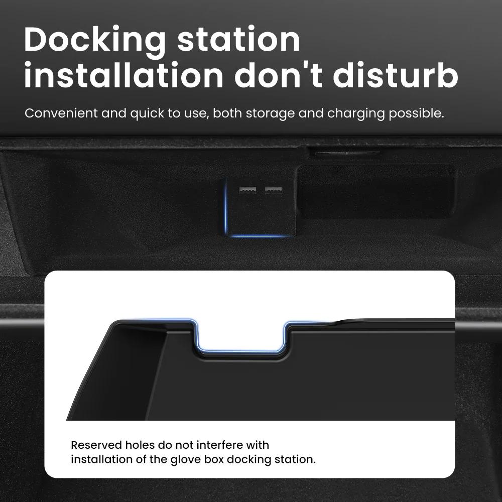 YZ Pentru Tesla Model 3 Highland Control Central Torpedou Cutie De Depozitare Tesla Molde 3 Cutie De Depozitare Auto Accesorii Interiore Interioare