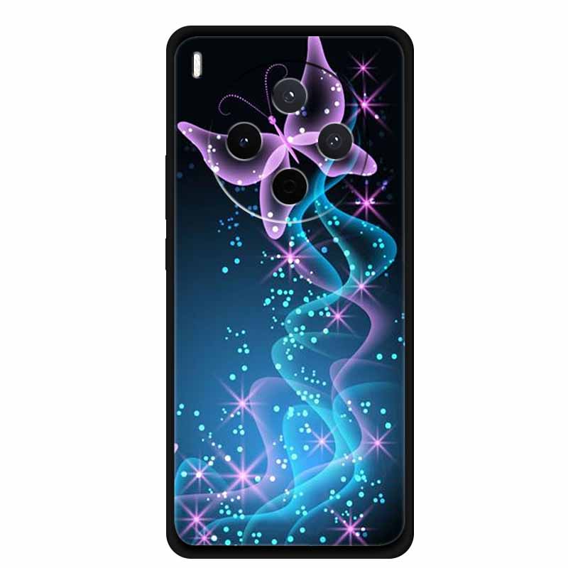 For vivo Y500 Pro 5G Case Flowers Soft Silicone TPU Phone Cases for vivoY500 Pro Shockproof Cool Wolf Animals Protective Cover
