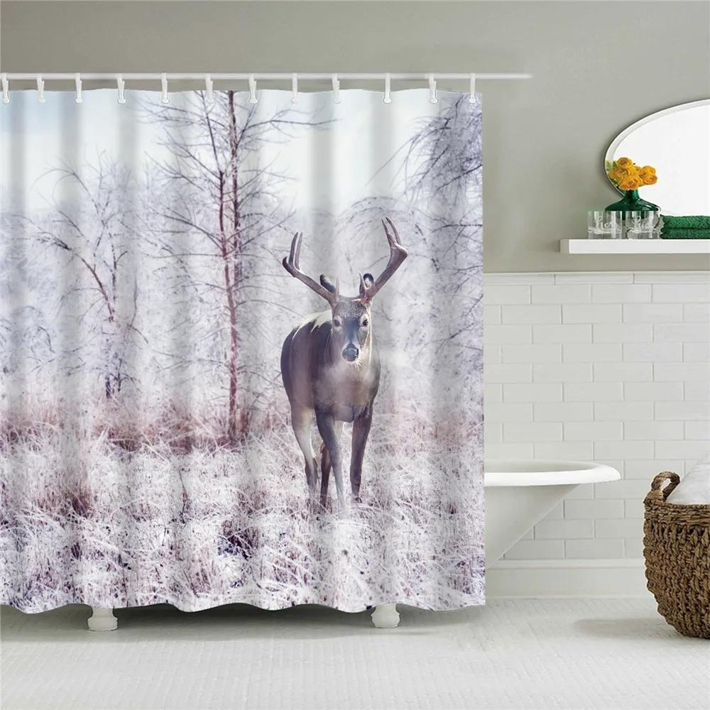 

Cartoon Cat Parrot Shower Curtain Set Lovely Animal Kids Bathroom Decor Waterproof Bath Curtains Home Accessories With Hooks W60H190(CM)-1 Pcs