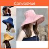 Brim Wide Stylish Summer Sun Protection Fishermans Hat For Women In Trendy Colors
