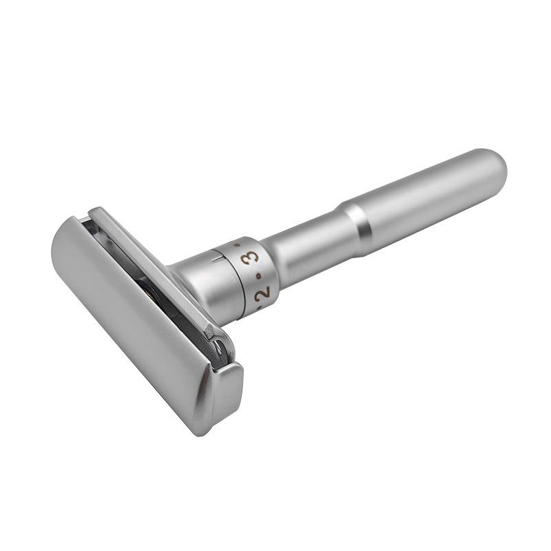Baume & Mercier Stainless Steel Adjustable Double-Edged Razor for Men
