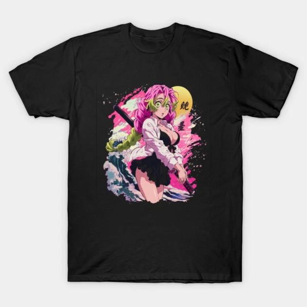 Anime Mitsuri Kanroji Waifu T Shirt Size S - 5XL Gift For Friends V3 Unisex T-Shirt