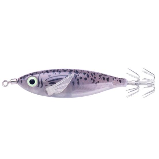 8CM/6G Colorful Fishing Lure with Squid Hook Glow In The Dark Realistic Luminous Artificial Shrimp Bait Outdoor Fishing Gear