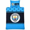 Duvet Cover - MANCHESTER - Manchester City - 140x200 Cm - Reversible - 100% Cotton