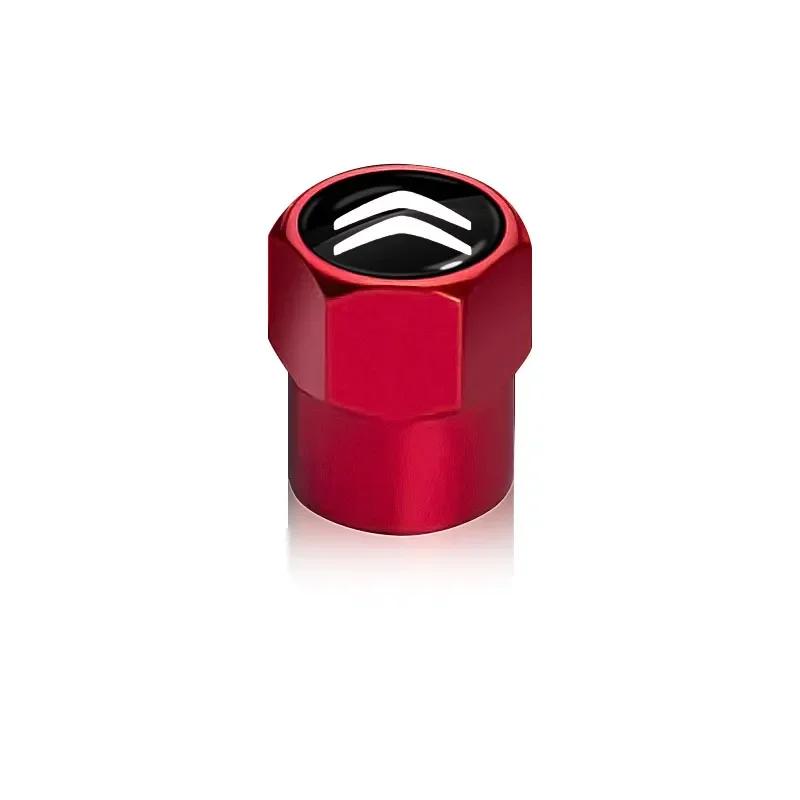 4pcs car wheel tire metal valve cover Defender decorative For Citroen C1 C2 C3 C4 C5 C6 C8 C4L DS3 DS4 DS5LS DS6 Accessories