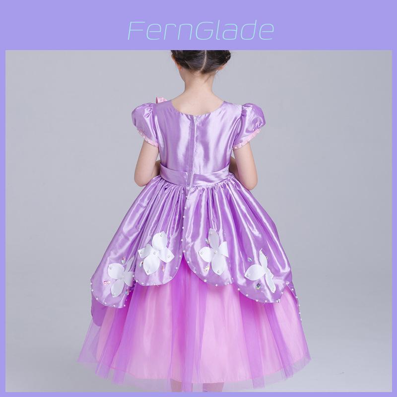 Enchanting Sofia The First Deluxe Dress Princess Sophia Costume Gown In Purple