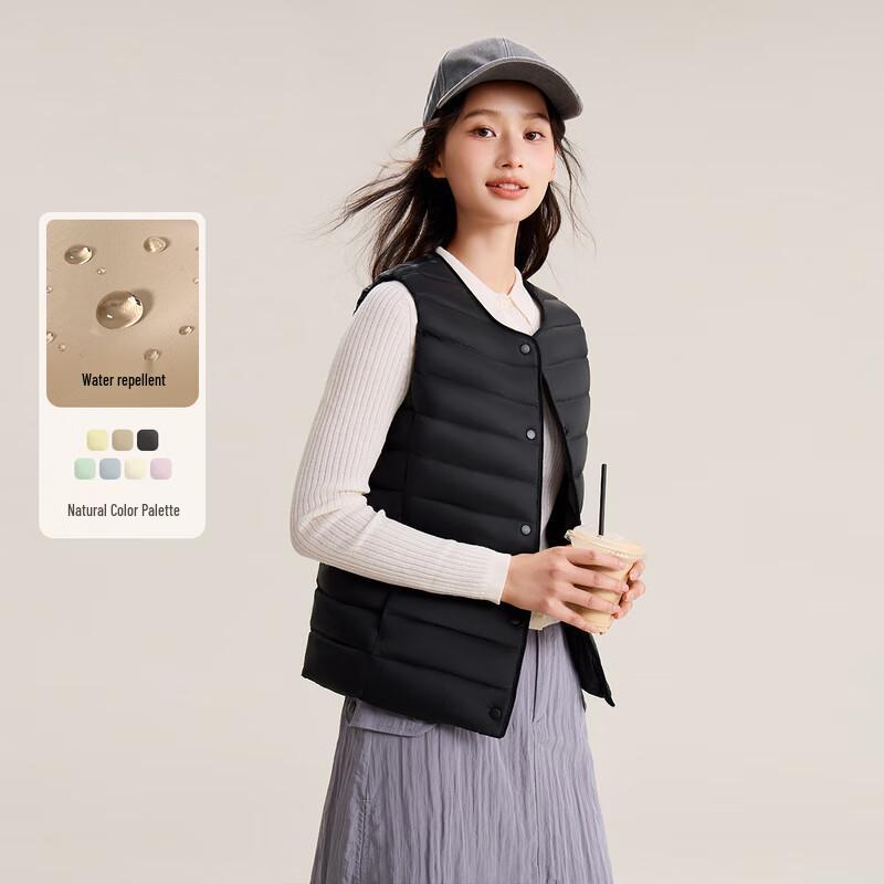 

XueZhongFei Lightweight Portable Down Vest 160/84A