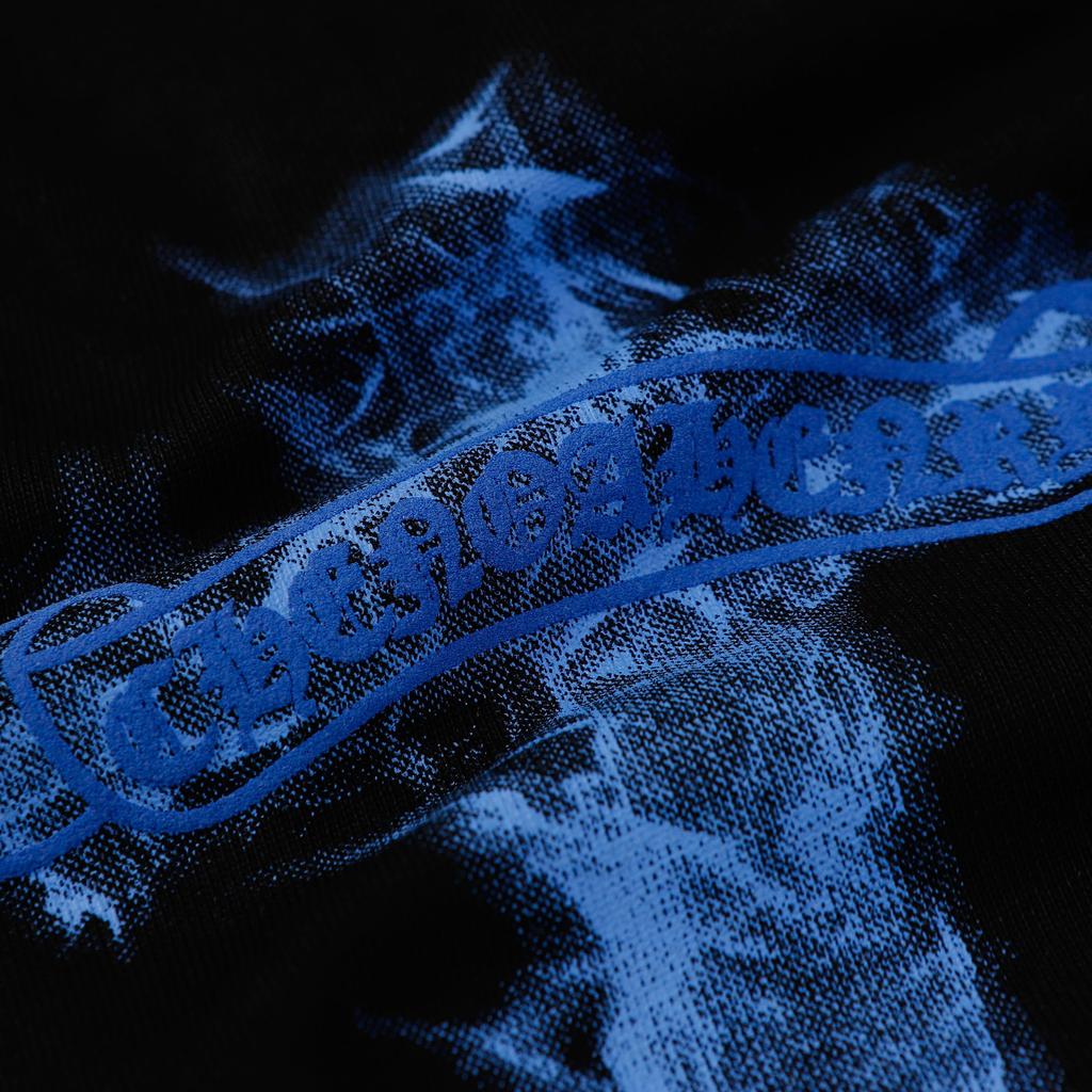 9986 CHROME HEARTS 2025 Suve Uus Kõrge Kvaliteediga Puuvillane Ümara Kaelusega Vaba Lõikega Suure Suurusega Meeste ja Naiste T-särk Paari T-särk