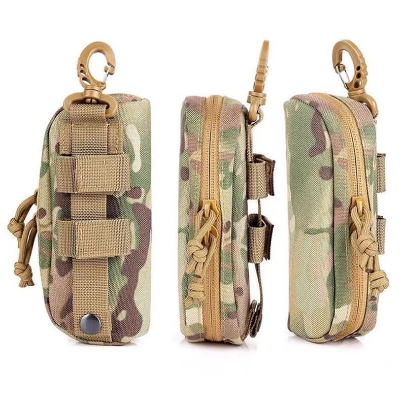 Tactical Pouch Hard Case  Glasses Pouch Outdoor Portable Eyewear Protector Shockproof Dustproof Glasses Case