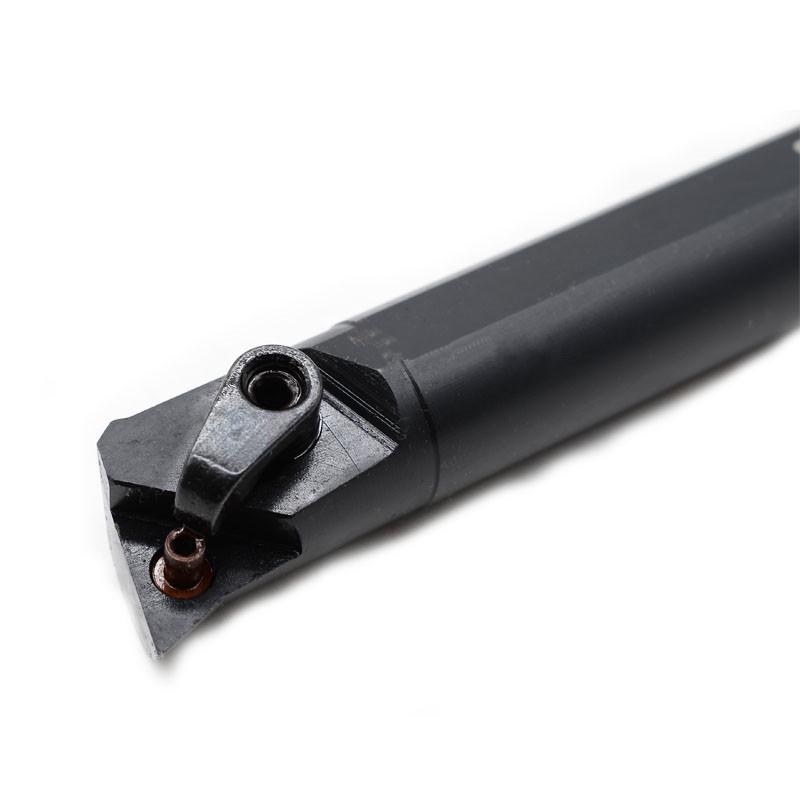95° Internal Bore Turning Tool Holder, S20R-MWLNR08, with 80° Rhombus Insert Holder.