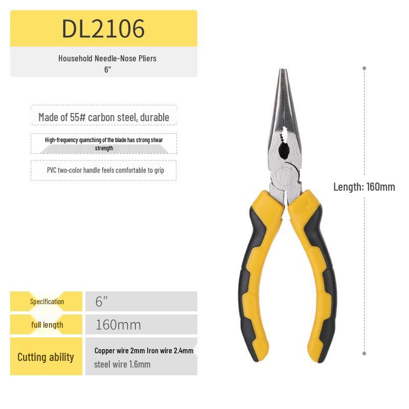 Многоцелебные тонкогубцы Deli Tools: Электрические кусачки и угловые пассатижи