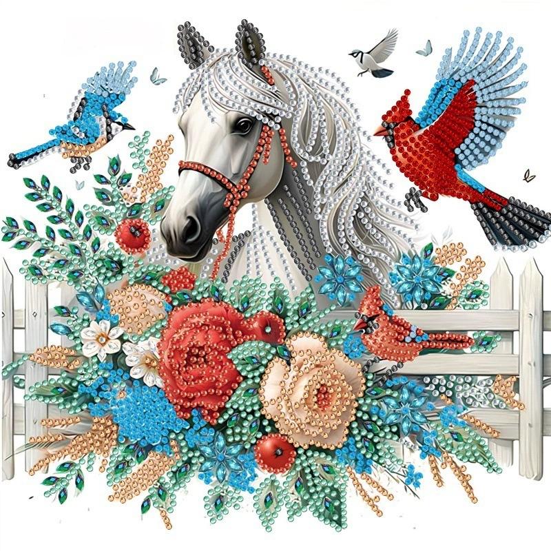 Diamond Painting, Special-Shaped Diamond Painting, Handmade Sticker Material Package 30 * 30 Diamond Sticker Diy Decorative Painting Cross-Border