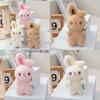 Keychain Plush Rabbit Backpack With Soft Stuffed Animal For Decoration Kids