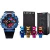 G-Shock Steel Heart Serie 200M Waterdicht Kwarts Uurwerk Hars Band Japans Horloge Heren horloges Meerkleurig GM-110SN-2APFS-PERSON