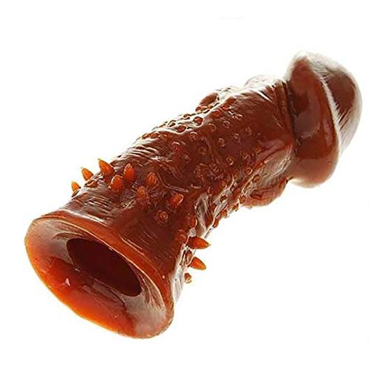 Manchon d'extension de pénis de préservatif de pointe de retard d'agrandisseur masculin réutilisable de Silicone
