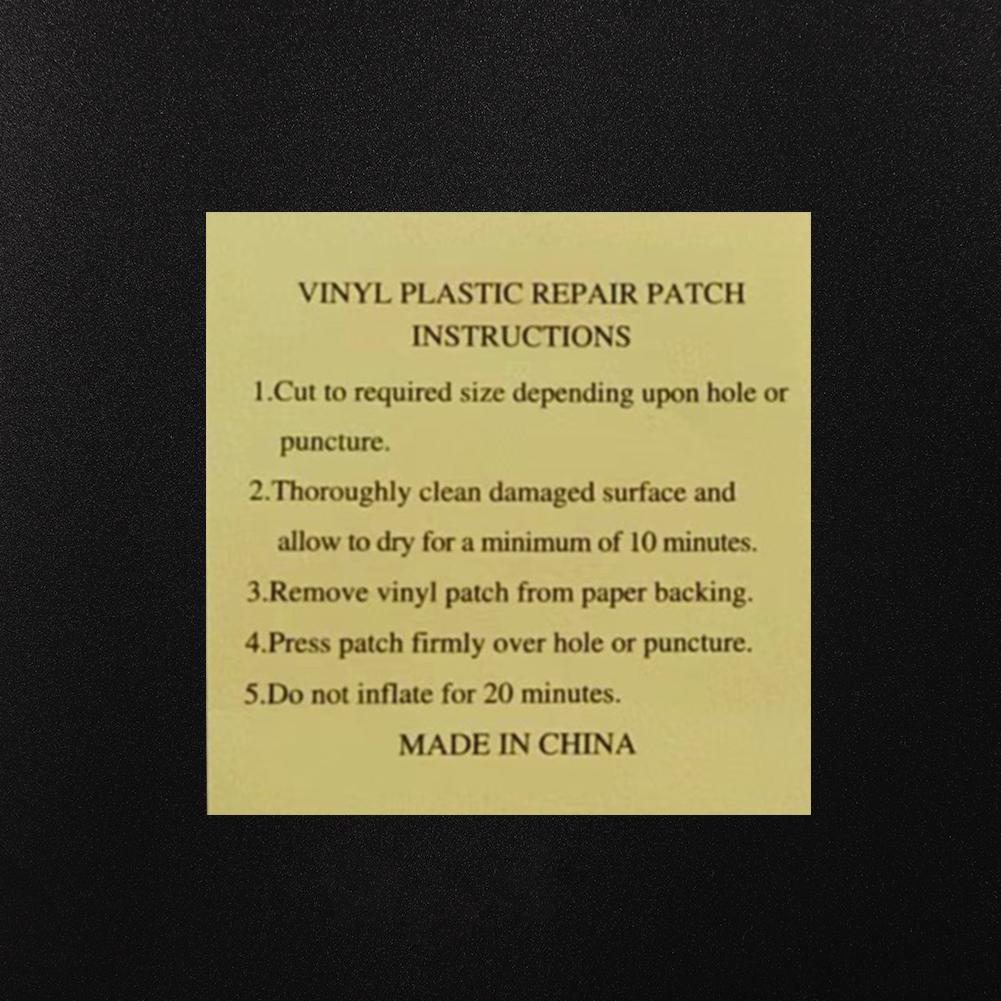 Self-Adhesive Pool Repairing Patches PVC Sticker for Inflatable Boat Raft Ring