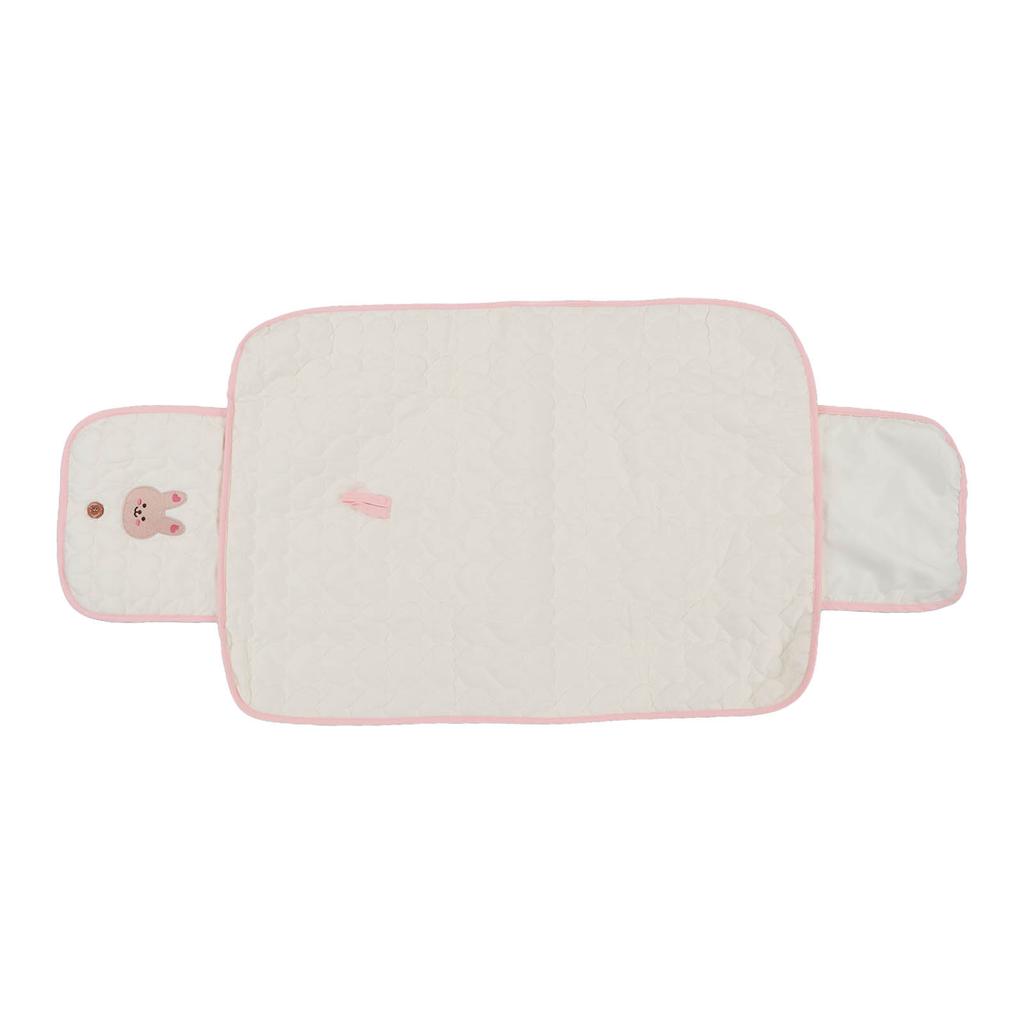 Baby Portable Changing Diaper Pad Foldable Waterproof Travel Diaper Changing Mat for Newborn Rabbit