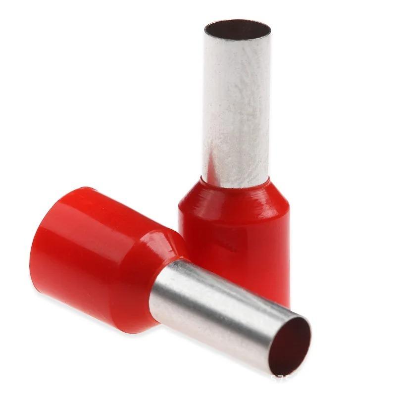 1200PCS Insulated Wire Ferrule Terminals Box Kit, E-Type Cold Crimp Cable End Ferrules Color Coded Wiring Connectors