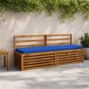 1 Piece VUGHT Bench Cushion 100percent  Polyester Royal Blue