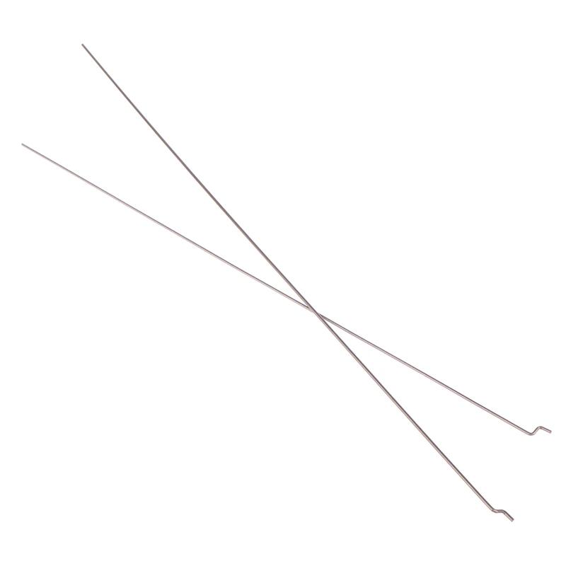 10pcs 27/31cm Accessory Z-type Servo Pull Rod Diameter 1.3mm Length Steel Wire Angle Control Lever for Rc Airplane