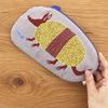 Kusunabashi Mon-ori morita MiW Pouch Armadillo Gray A-65937-90-GY 22×13cm