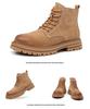 2024 Autumn Men's High-Top Casual Leather Retro Desert Boots - British Style