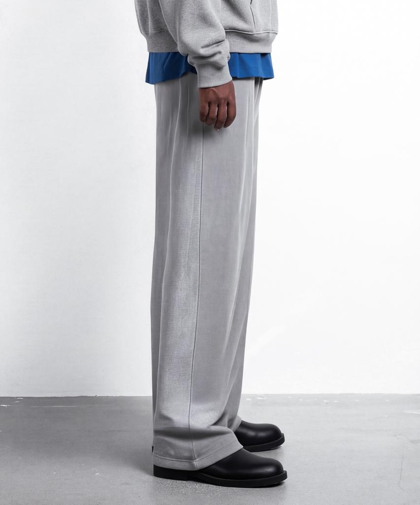 Dideobeulyueseui Signature Heavy Sweatpants (Melange Grey)