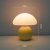 Table Lamp Bedside Decor Creative Modern Warm Light Mushroom Desk for Wedding Birthday