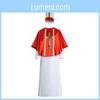 Costume Artistic Stage Priest Robe Cosplay Outfit Halloween Props Performance