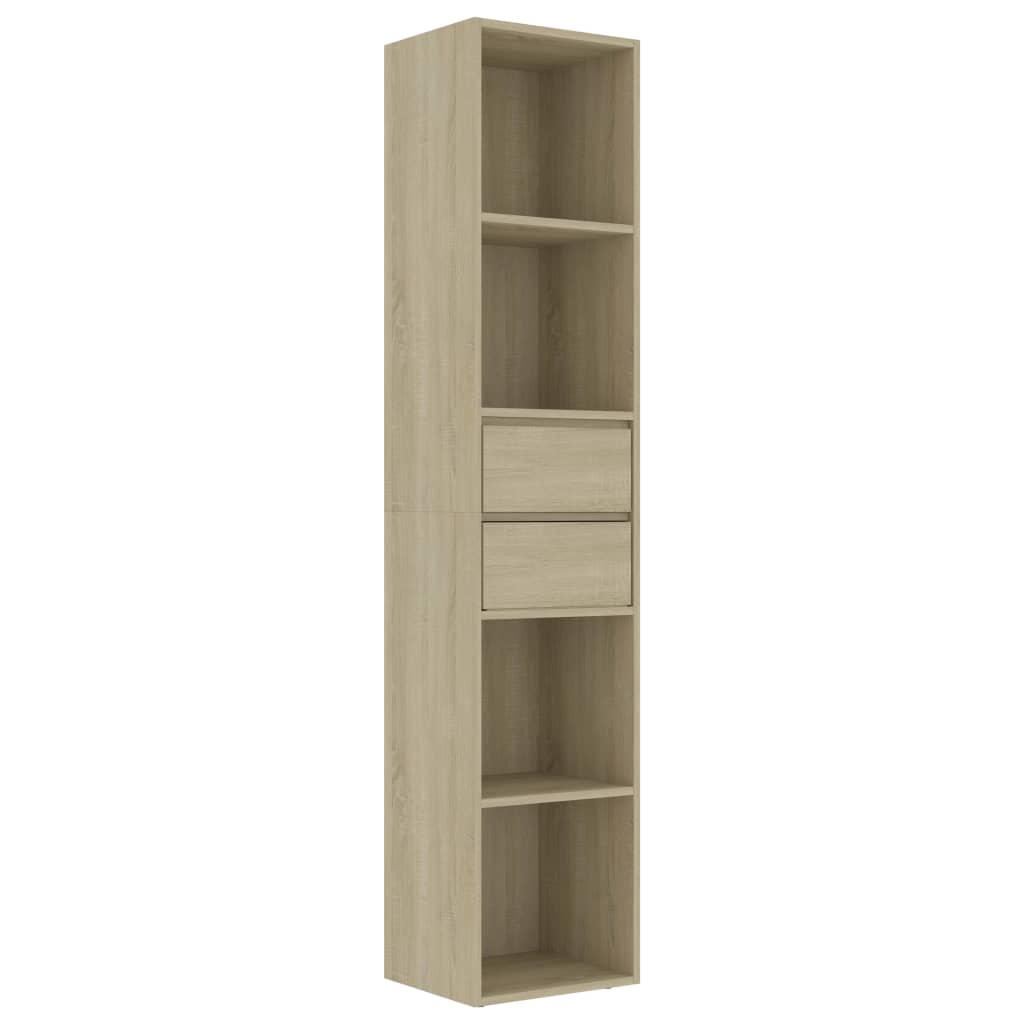 Bookshelf Sonoma Oak 36 X 30 X 171 Cm Particleboard