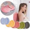 Shower Foot Brush Massage Mat Exfoliating Scrub Shower Back Brush with Suction Cup Foot Wash Brush Nonslip Silicone Bath Mat