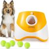 Automatic Ball Launcher for Dogs 10-30ft Adjustable Distance Motion Sensor Safety 2000mAh Battery for Small Medium Pets