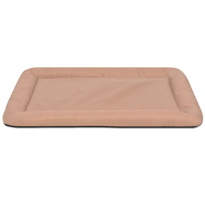 VidaXL Mattress Bed Basket for Dogs Pets Size L Beige 170468