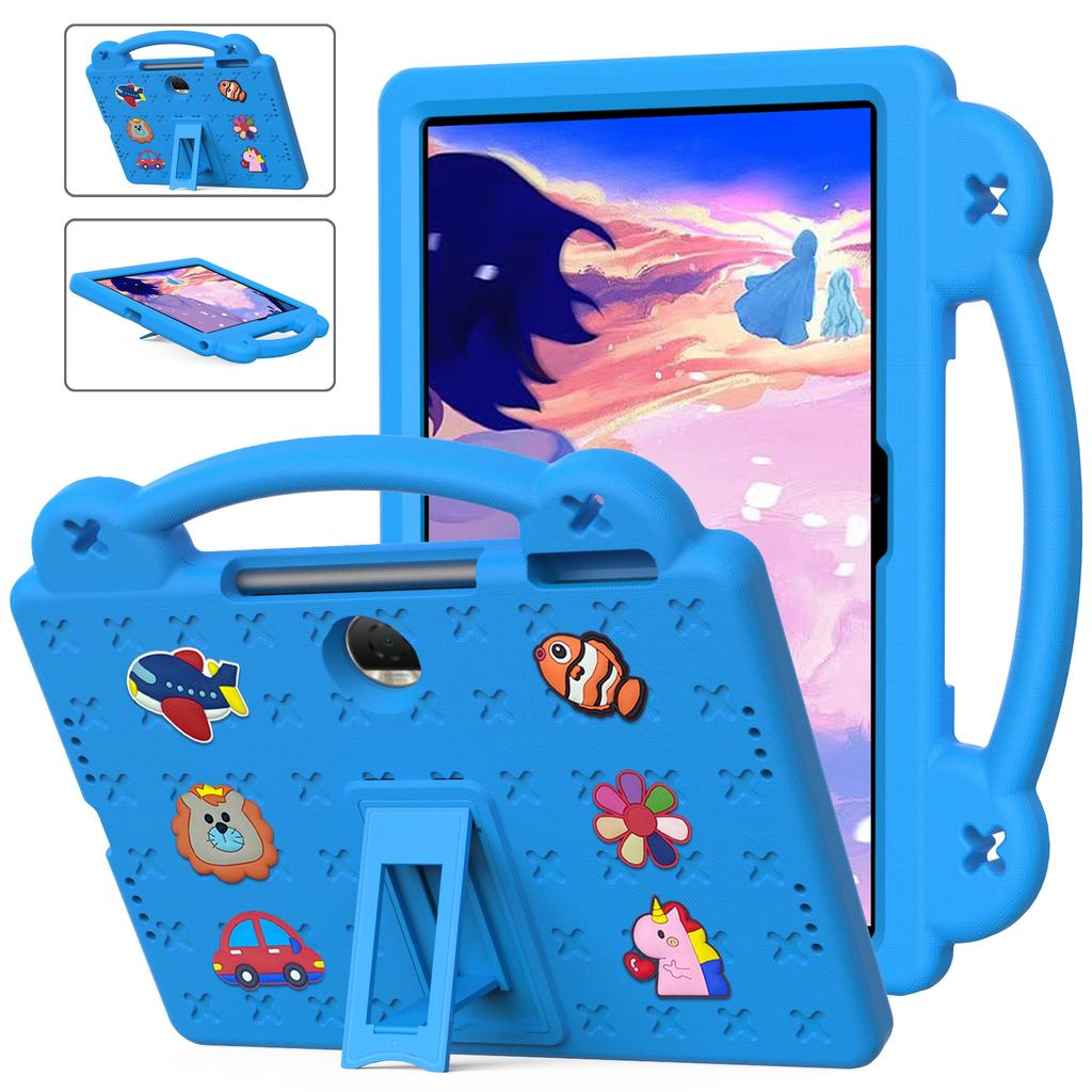 For Honor Pad 9 Tablet Case Anti-scratch EVA Cute Patterns Kickstand Cover with and Handle