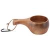Nordic Style Wooden Mug Outdoor Camping Hiking Drinking Cup Portable For Coffee Tea Milk