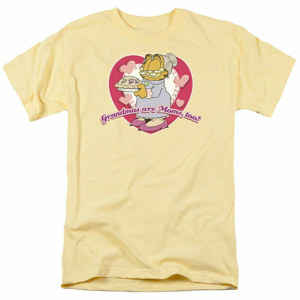 26 Garfield Dont Forget Grandma T Shirt Mens Licensed Jim Davis Comics Tee Banana Unisex T-Shirt M