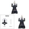 Vestido de Cosplay da Frankie Stein de Monster High Com Material Macio de Nylon Para Role Play de Anime