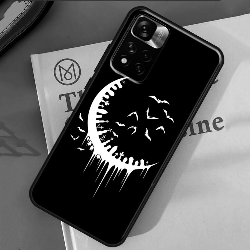 Goth Vampire Bat Gothic Case For Xiaomi Redmi 14C 13C 10C 12C Redmi Note 13 14 Pro 12 11 9 10 9S 10S 11S 12S Cover